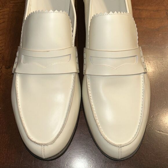 Marc Fischer Cream Leather Loafers(Size 11M) - Picture 8 of 9